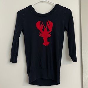 J Crew Lobster Sweater